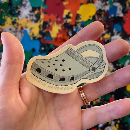 Croc Vinyl Sticker
