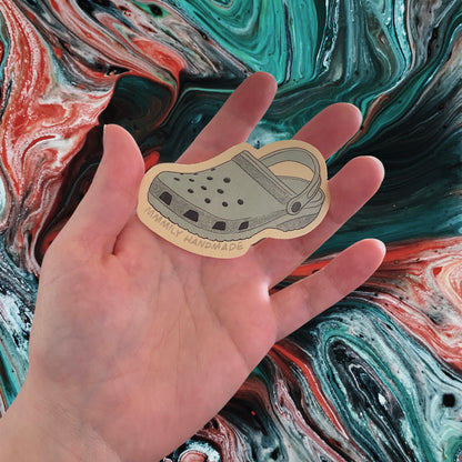 Croc Vinyl Sticker
