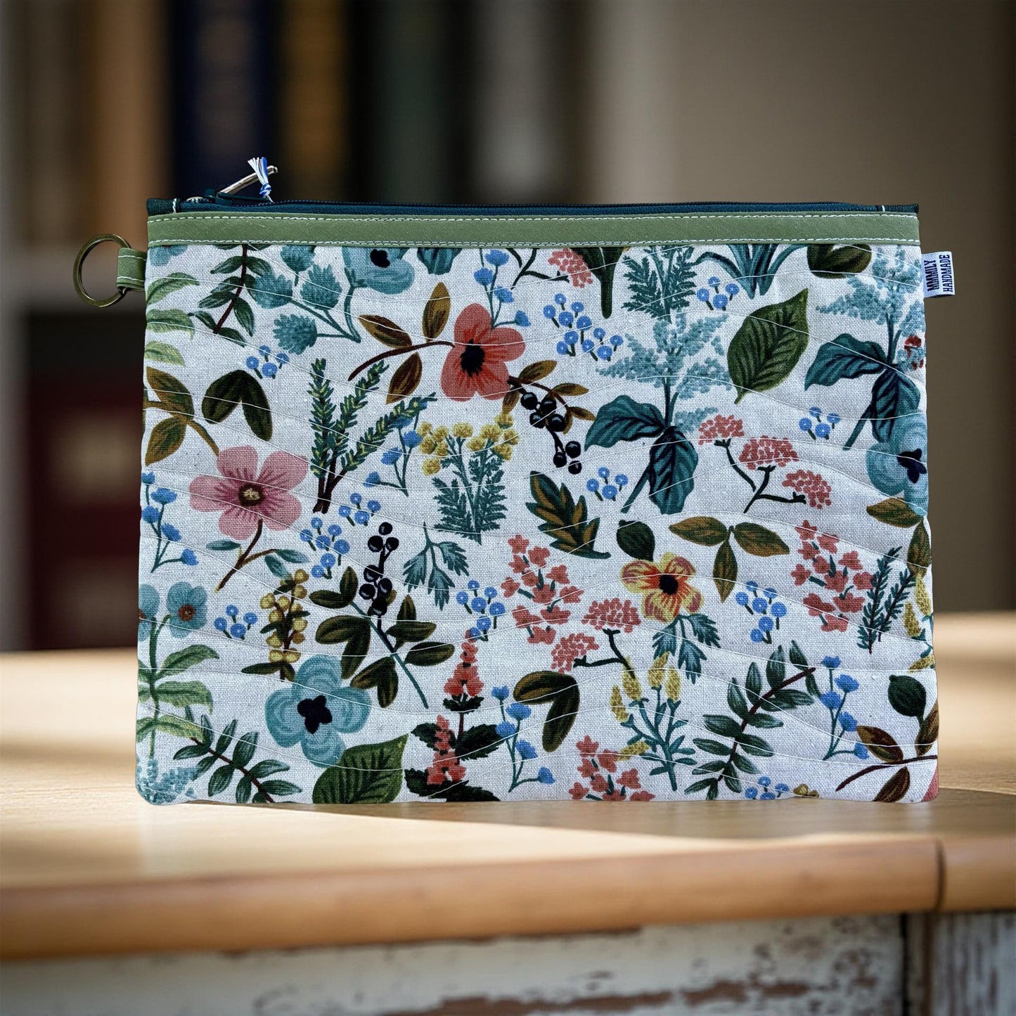 Wildflowers Quilted Clutch