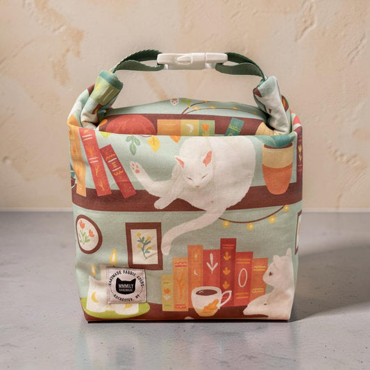 Library Cats Lunch Bag