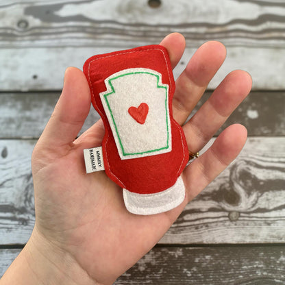 Ketchup Catnip Toy