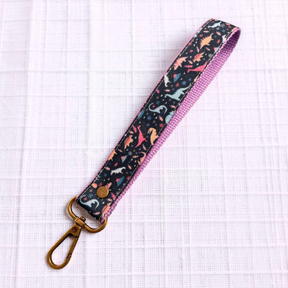 Dinosaur Wristlet Strap