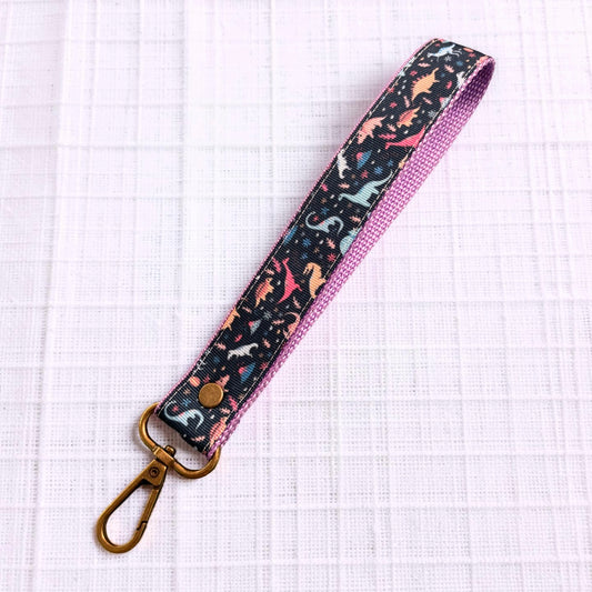 Dinosaur Wristlet Strap
