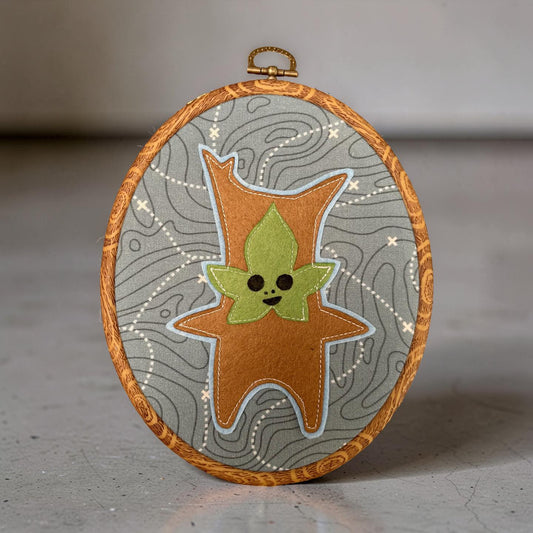 "Map Korok"  Hoop Wall Hanging