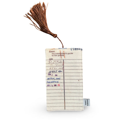 Library Card Bookmarks