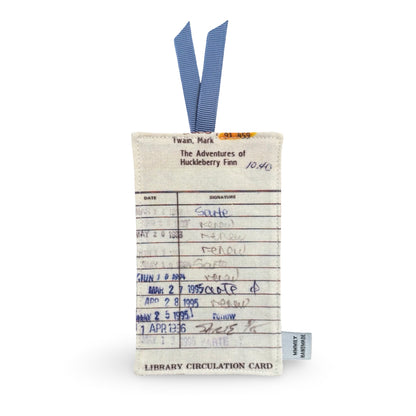 Library Card Bookmarks