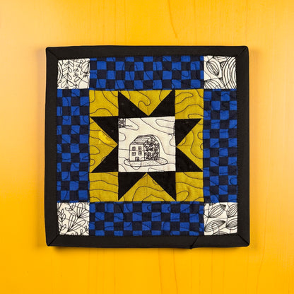 "Home is where the Ska is" Quilted Wall Hanging