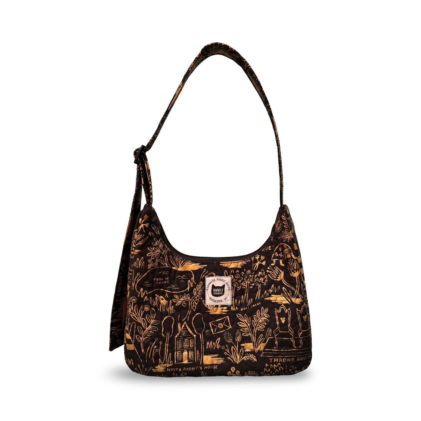 Wonderland Crescent Bag