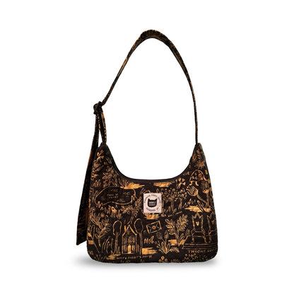 Wonderland Crescent Bag