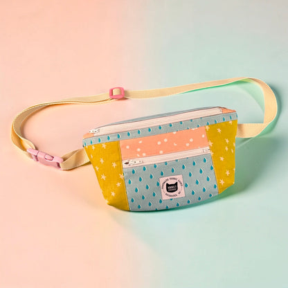 Pastel Color-block Fannypack
