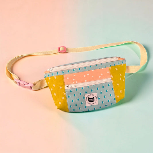 Pastel Color-block Fannypack