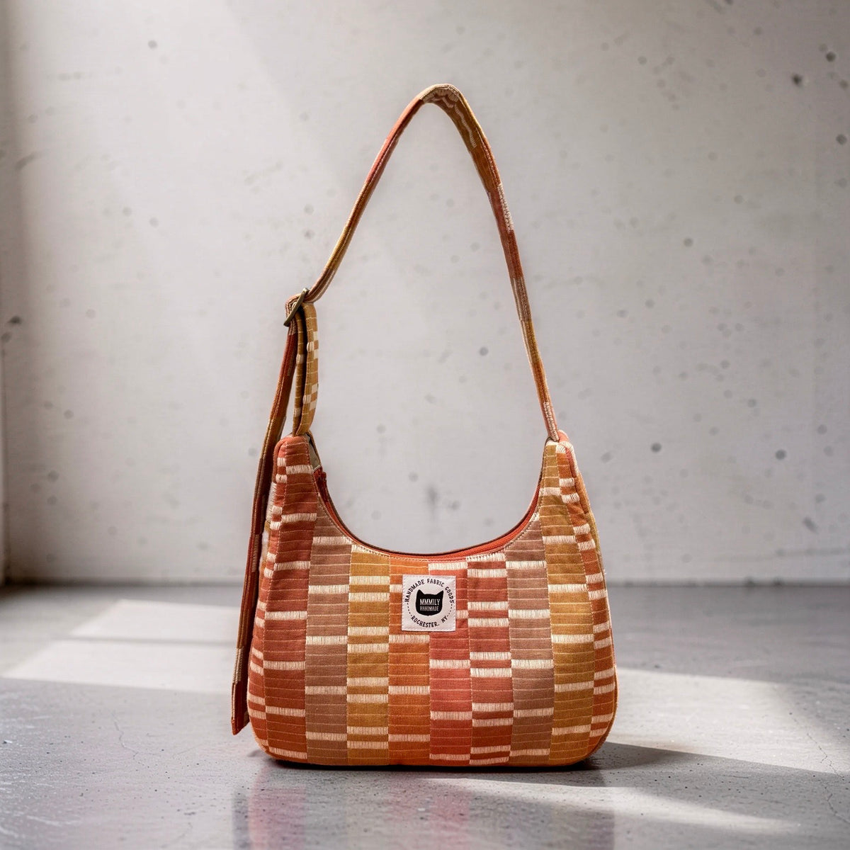 Southwest Stripe Crescent Bag