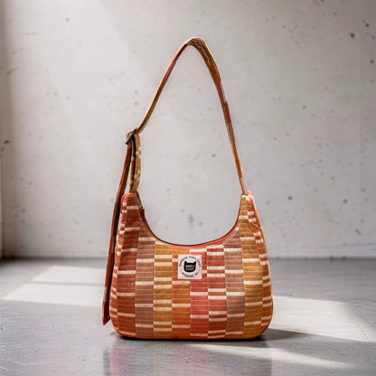 Southwest Stripe Crescent Bag