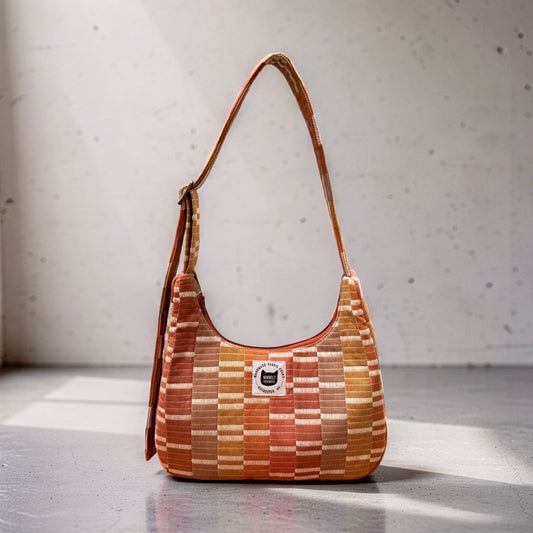 Southwest Stripe Crescent Bag
