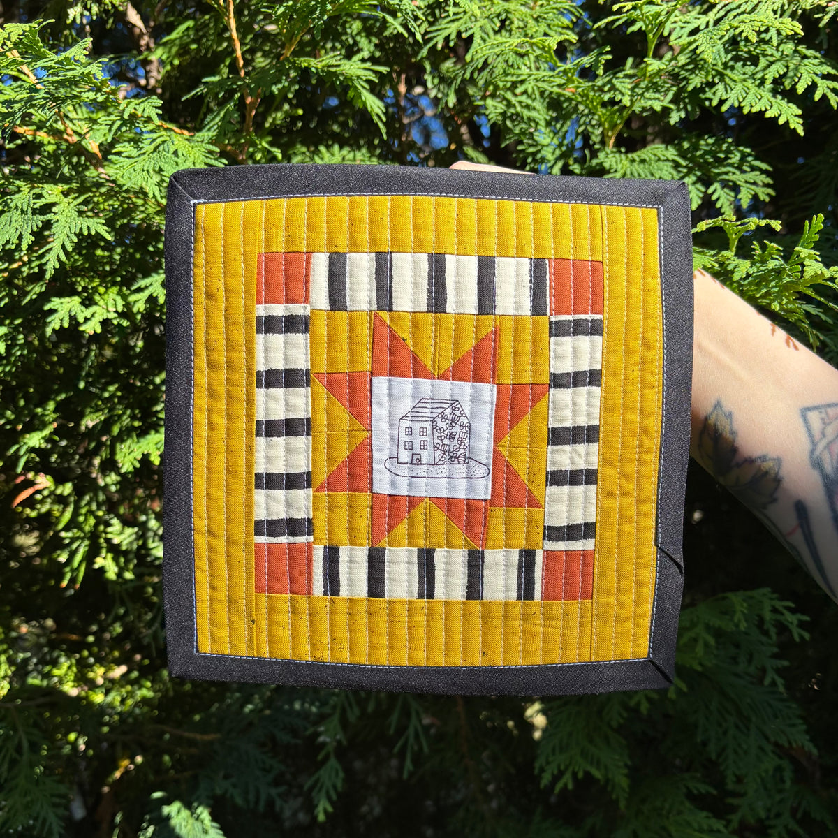 "No Place Like Home" Quilted Wall Hanging
