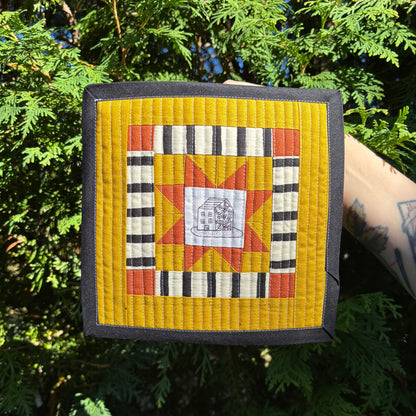 "No Place Like Home" Quilted Wall Hanging