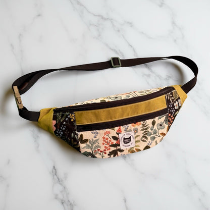 Color-Block Wildflower Fannypack