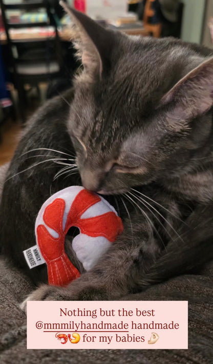 Shrimp Catnip Toy