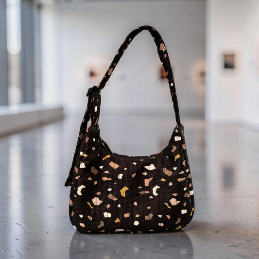 Terrazzo Crescent Bag