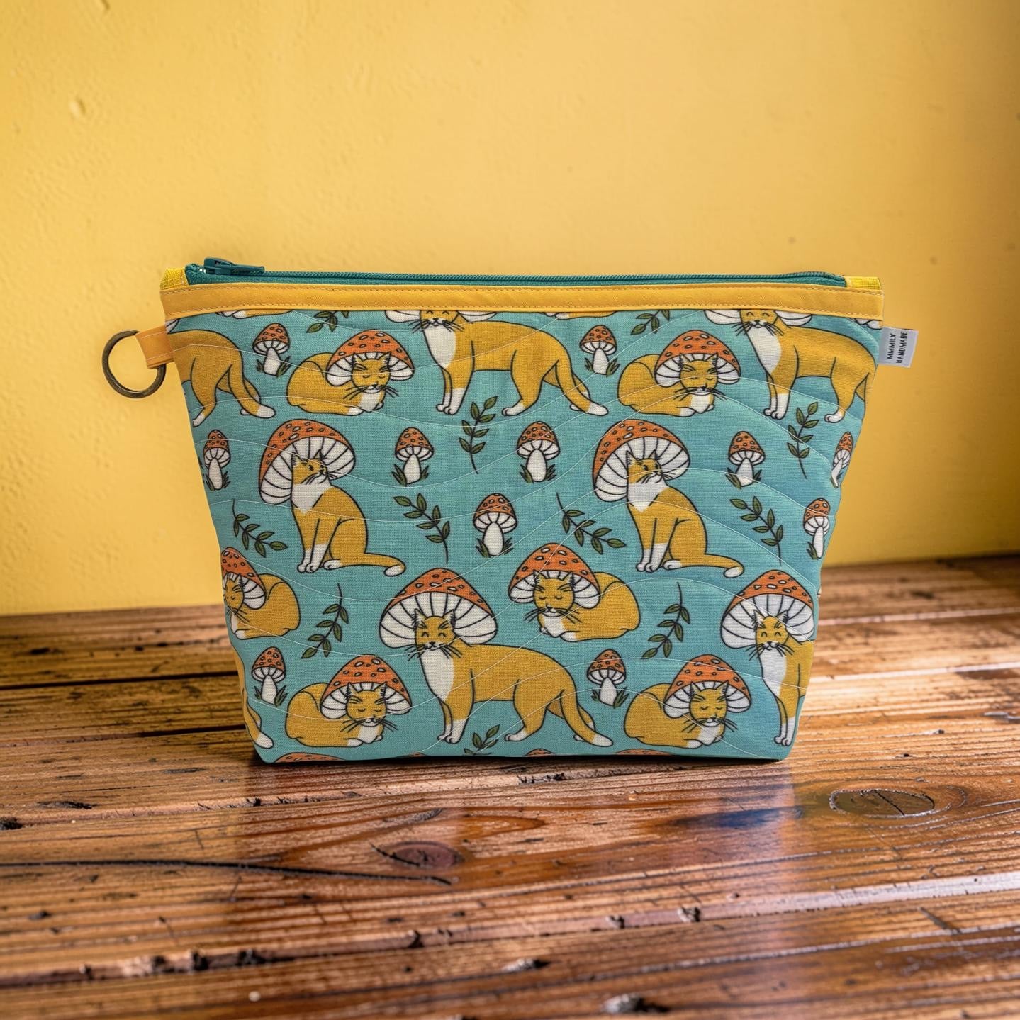 Mushroom Cats Toiletry Case