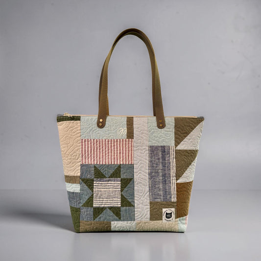 Worn Stories Quilted Tote