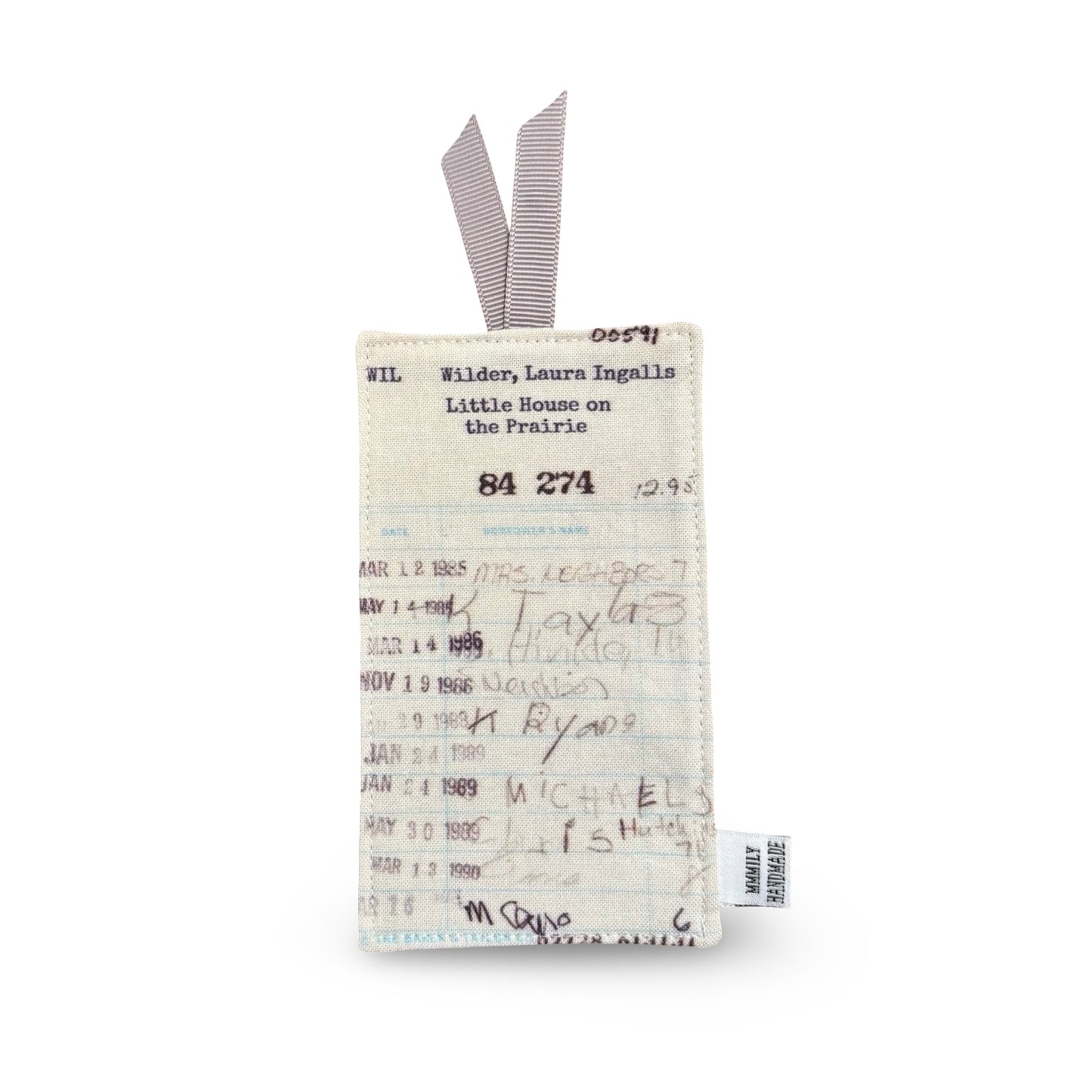 Library Card Bookmarks