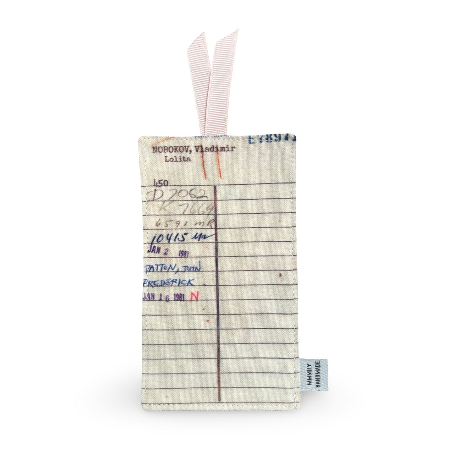 Library Card Bookmarks