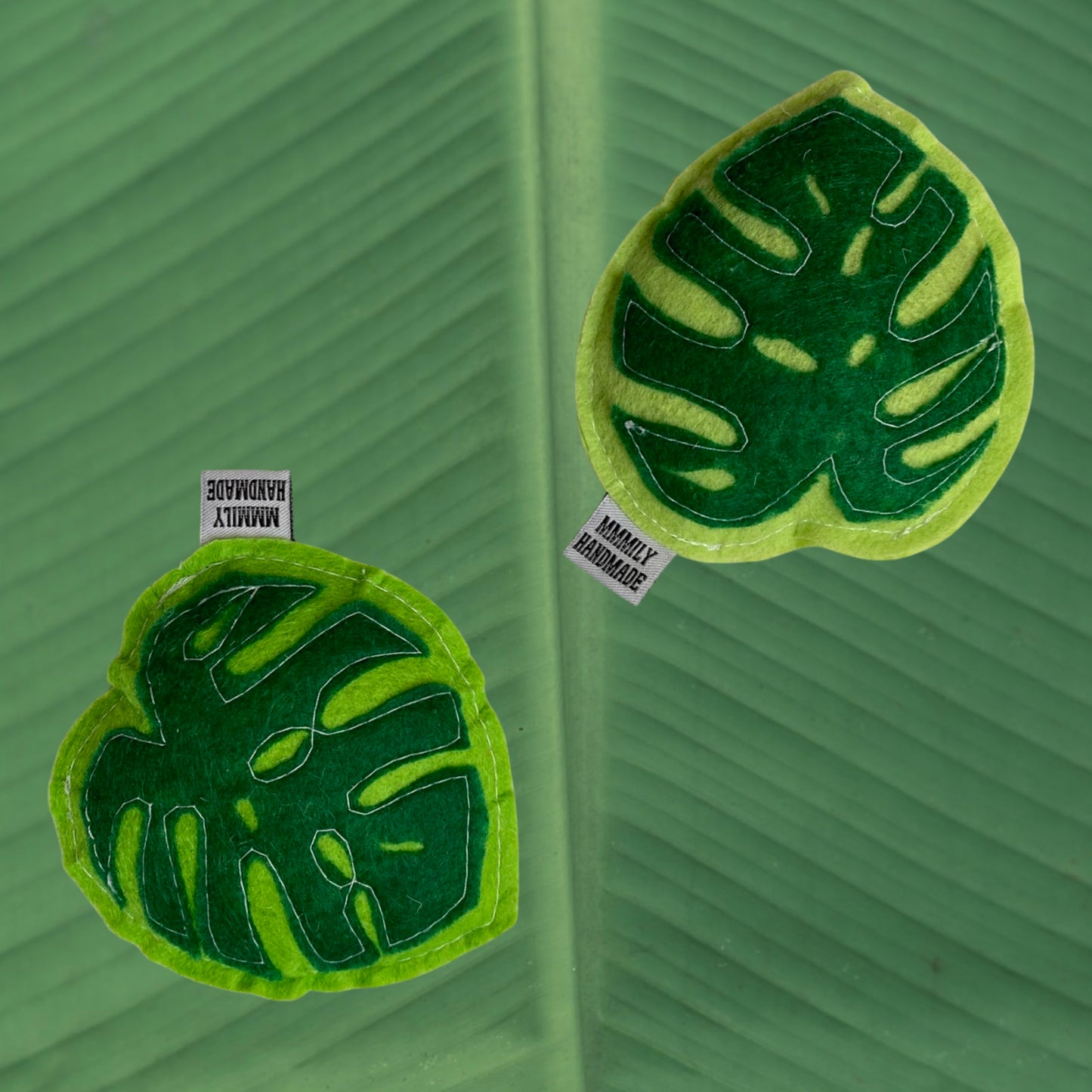 Monstera Leaf Catnip Toy