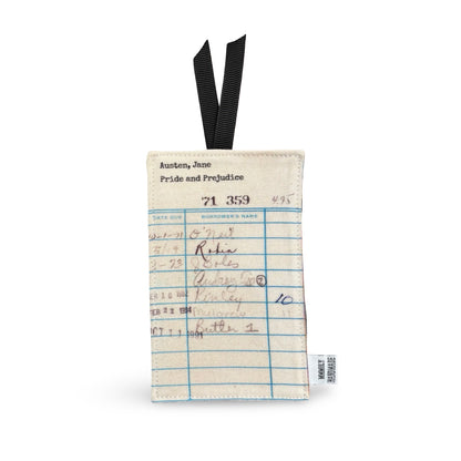 Library Card Bookmarks