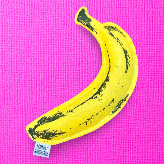 Banana Catnip Toy