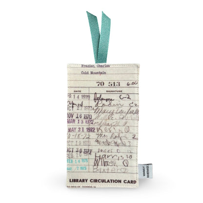 Library Card Bookmarks