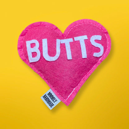 I <3 Butts Catnip Toy
