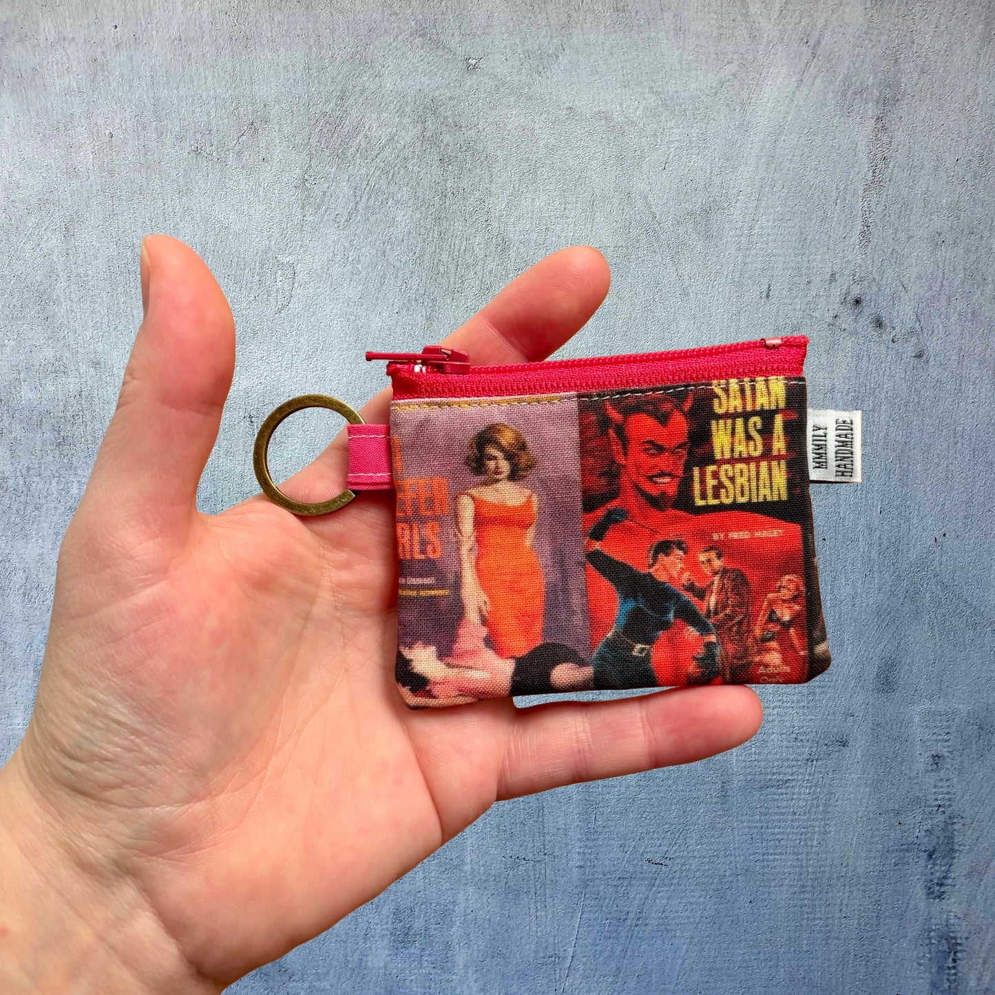 Tiny Pouch Keychains