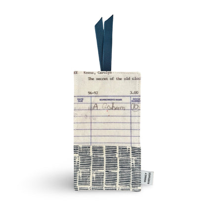 Library Card Bookmarks