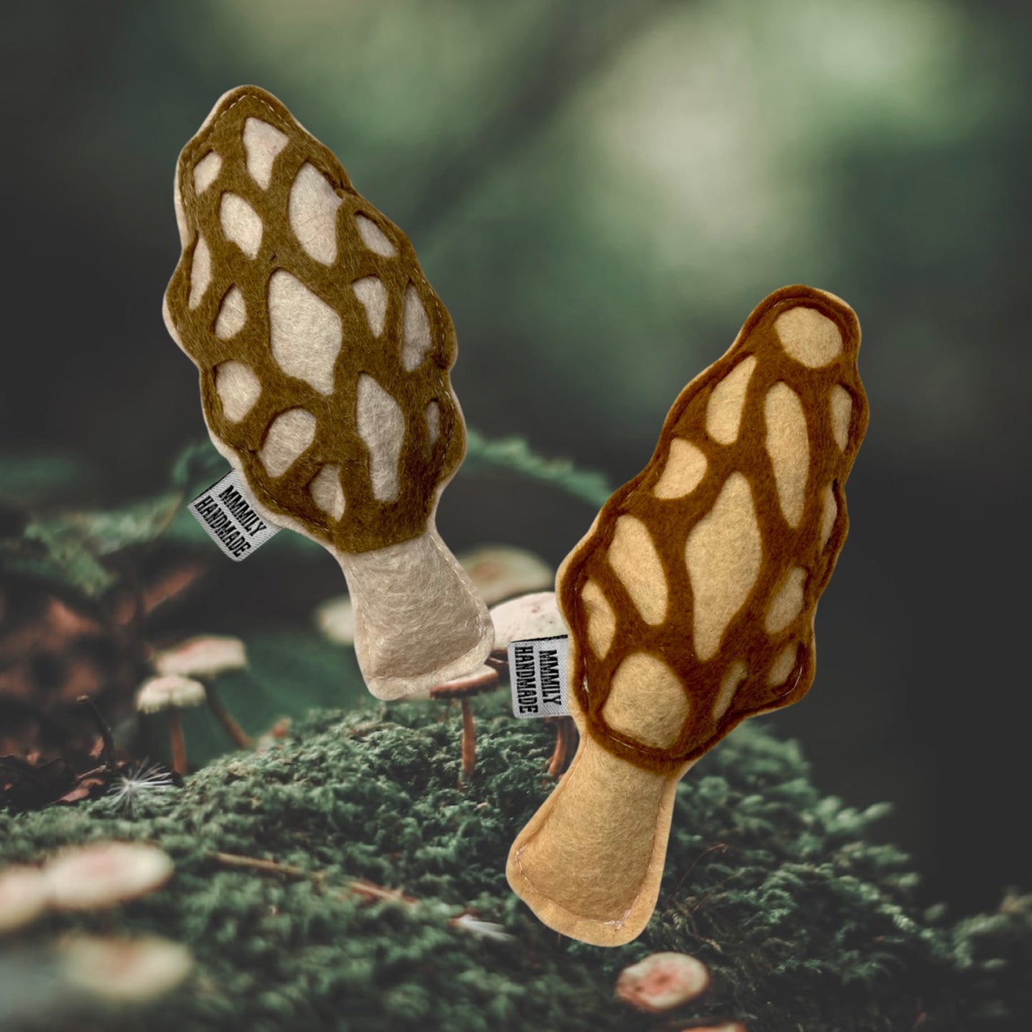 Morel Mushroom Catnip Toy
