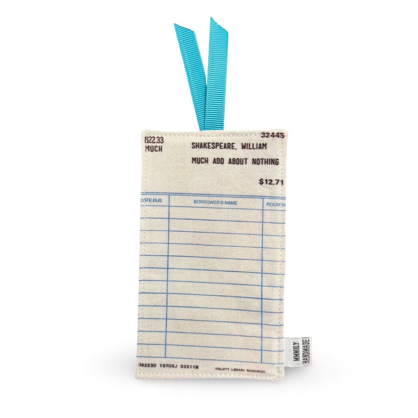 Library Card Bookmarks