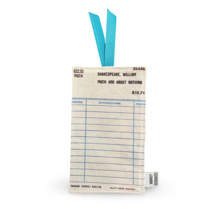 Library Card Bookmarks