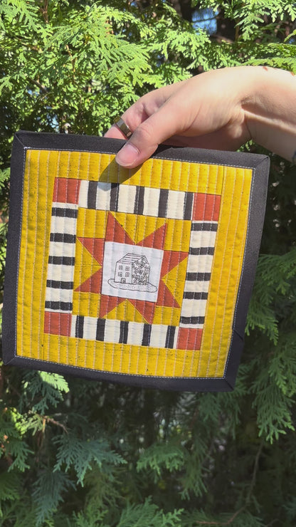 "No Place Like Home" Quilted Wall Hanging