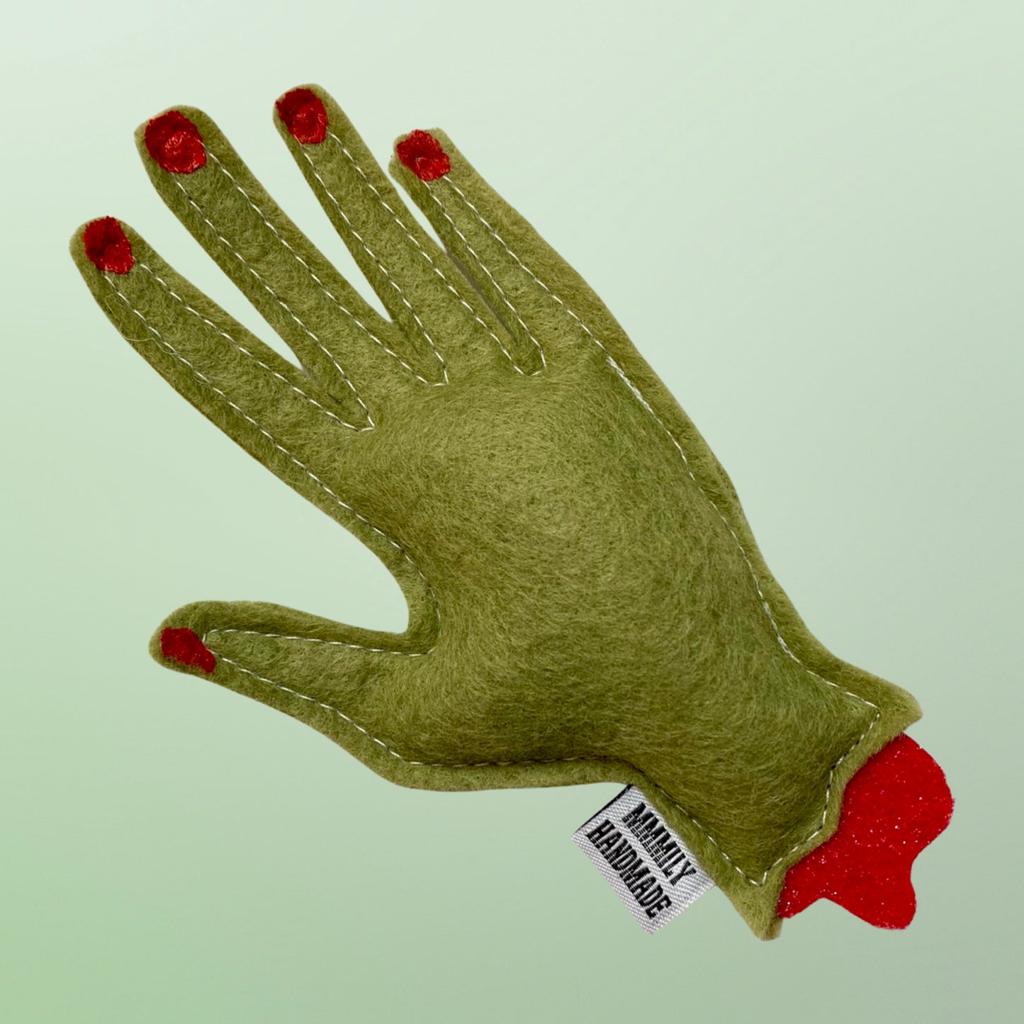 Severed Hand Catnip Toy