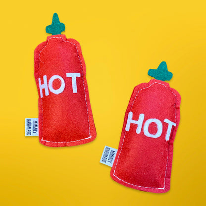 Hot Sauce Catnip Toy