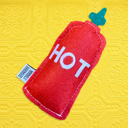 Hot Sauce Catnip Toy
