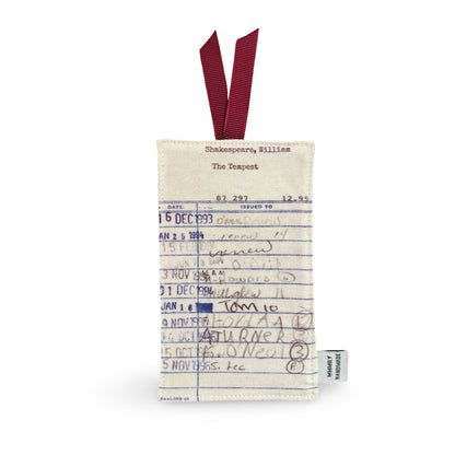 Library Card Bookmarks